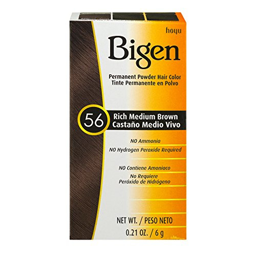Bigen Permanent Powder Hair Color Rich Medium Brown 21 Ounce