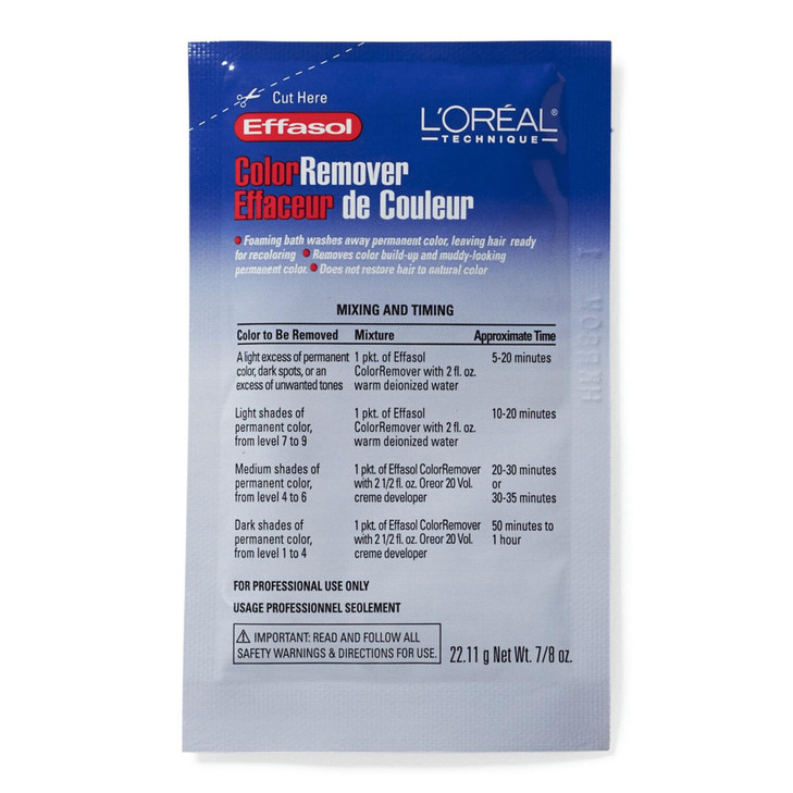 LOREAL TECHNIQUE Quick Blue High Performance Hair Lightener Hair Bleaching Powder No Drip Formula Extra Strength Lighten