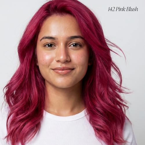 Adore Semi Permanent Hair Color 142 Pink Blush 2 Pack Vegan CrueltyFree Pink Hair Dye No Ammonia No Peroxide No Alcohol