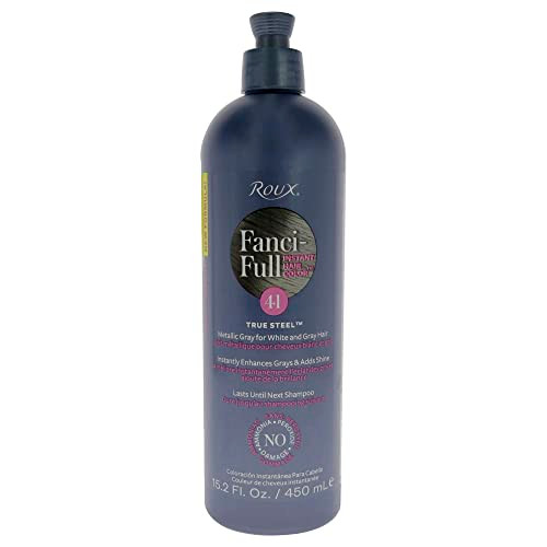 Roux FanciFull Rinse Instant Hair Color 41 True Steel Hair Color Unisex 152 oz