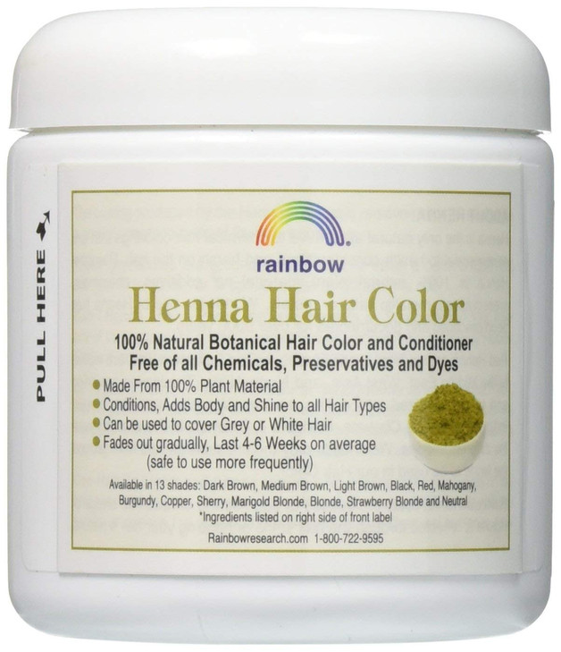 RAINBOW RESEARCH HENNAPERSIAN LIGHT BROWN 4 OZ Pack of 2