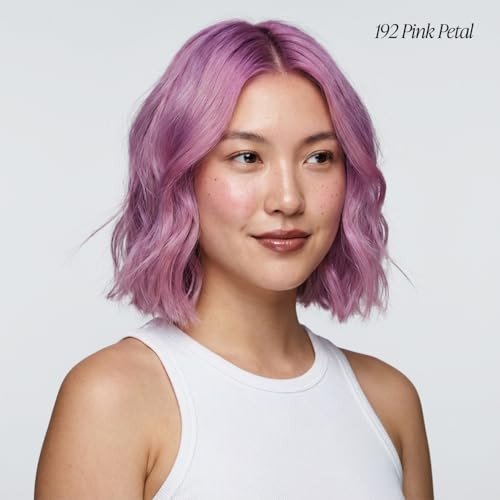 Adore Semi Permanent Hair Color 192 Pink Petal 2 Pack Vegan CrueltyFree Pink Hair Dye No Ammonia No Peroxide No Alcohol