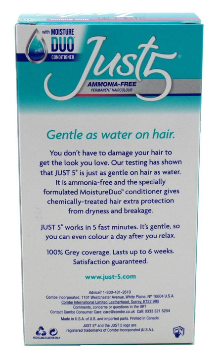 Just 5 Color Darkest Brown 2 Pack