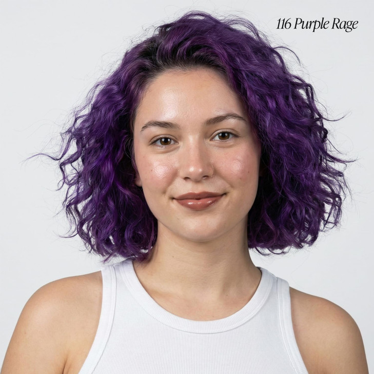 Adore Semi Permanent Hair Color 116 Purple Rage 2 Pack Vegan CrueltyFree Purple Hair Dye No Ammonia No Peroxide No Alcoh