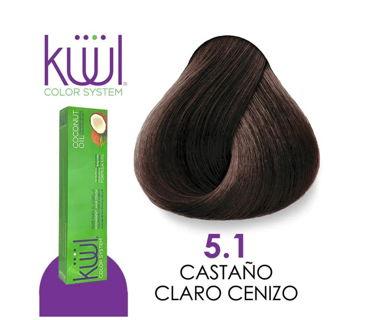 Fantasy Nails Kl Color System ANTI COBRIZO 51 CASTAO CLARO CENIZO 304 Fl Oz Pack of 1