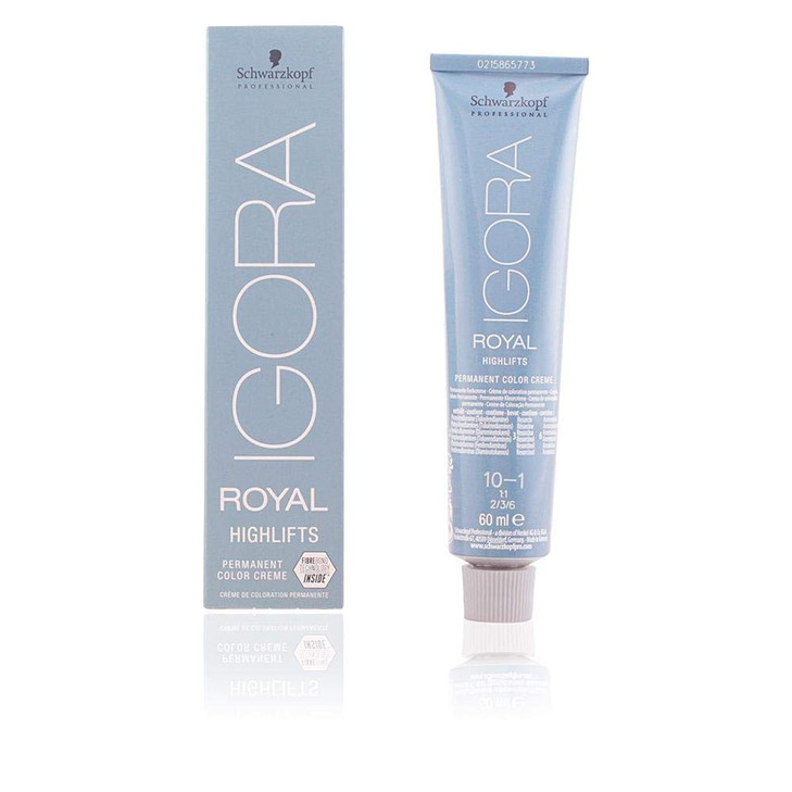 Schwarzkopf Igora Royal Highlifts 101 Blonde Platinum Ash Hair Color 60ml