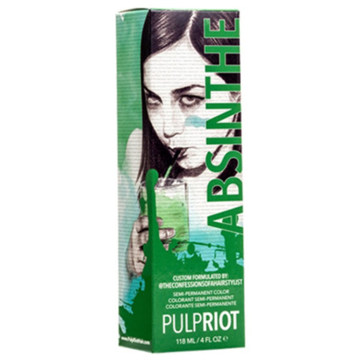 Pulp Riot SemiPermanent Hair Color 4oz Absinthe
