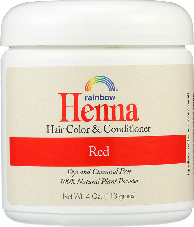 Rainbow Research Red Henna 4 Ounce Pack of 2