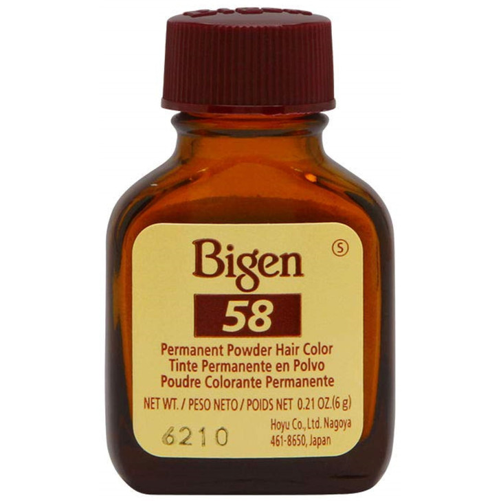 Bigen Powder Hair Color 58 Black Brown 021oz 3 Pack