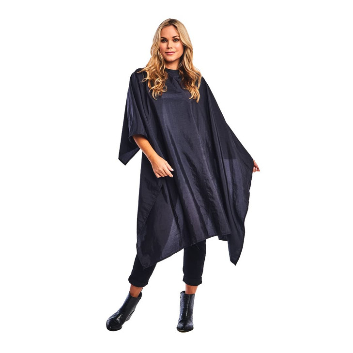 Betty Dain Lightweight Crinkle Nylon Hair CuttingStyling Cape Water Resistant Ultra Lightweight Crinkle Antron Nylon Rep