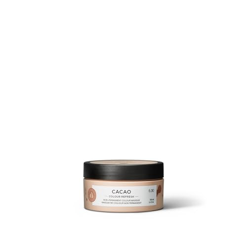 Maria Nila Colour Refresh Cacao 34 Fl Oz Brown Hair mask SemiPermanent Pigments 100 Vegan SulfateParaben free