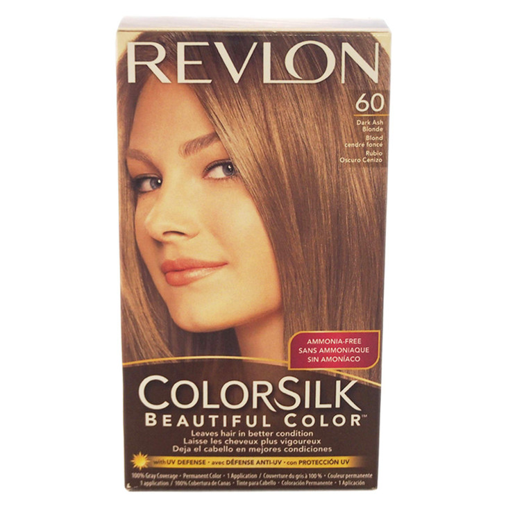 Revlon Colorsilk Hair Color 60 Dark Ash Blonde Pack of 3