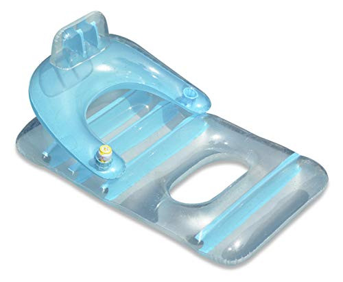 Swimline Deluxe Lounge Chair Colors May Vary Pink or Blue