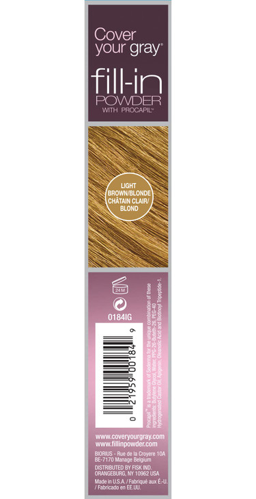 Cover Your Gray Fill In Powder Light BrownBlonde 3Pack