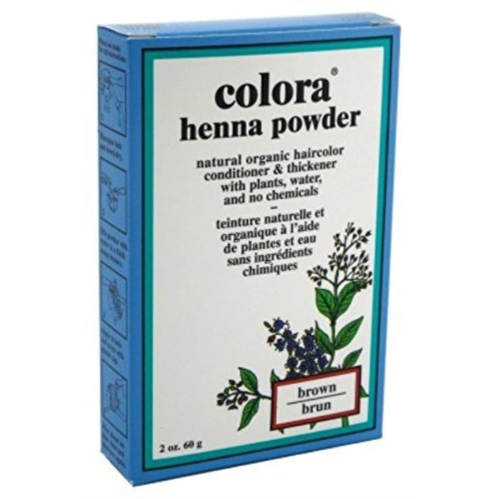 Colora Henna Powder Hair Color Brown 2oz 3 Pack