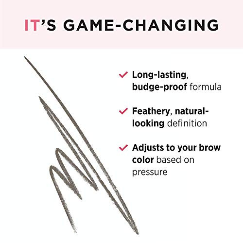 IT Cosmetics Brow Power Micro Universal Taupe Universal Eyebrow Pencil Mimics the Look of Real Hair BudgeProof Formula B