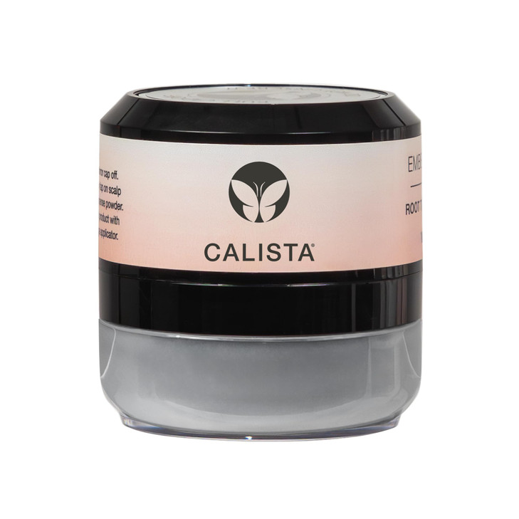 CALISTA Root TouchUp Temporary Gray Concealer Cover Thinning Hair Water Sweat Resistant All Hair Types 035 oz