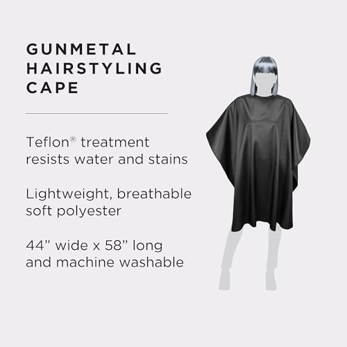 Fromm Professional Client Hair Styling and Hair Cutting Cape Water and Stain Repellent Coating for Shampoo Bowl and WetD