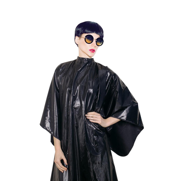 Cricket Shimmering AllPurpose Hair Salon Barber Cape Waterproof BleachProof Adjustable Neck ExtraLarge Coverage SoftLine