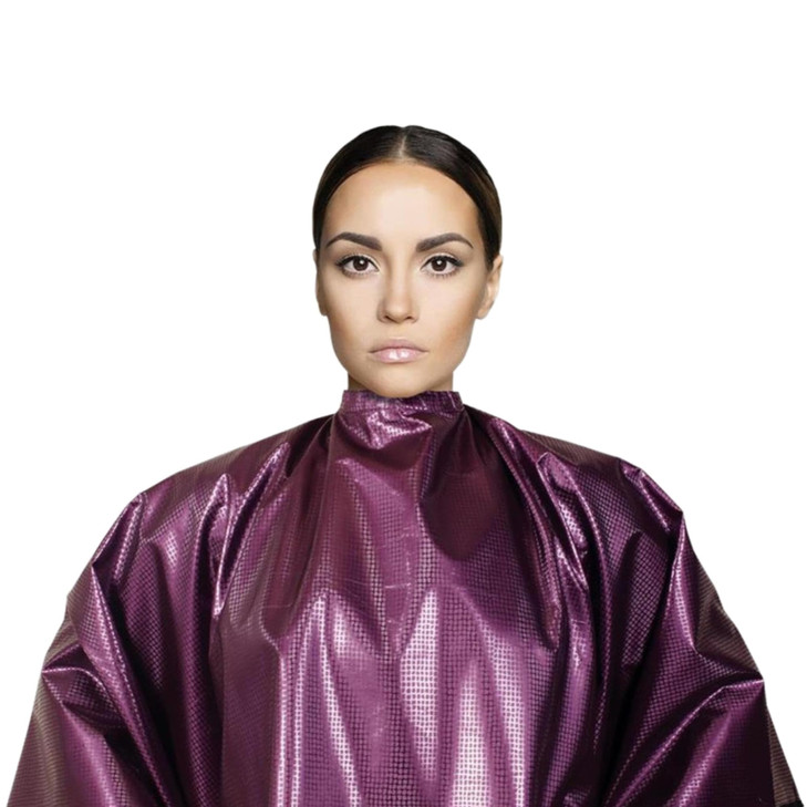 Cricket Shimmering AllPurpose Hair Salon Barber Cape Waterproof BleachProof Adjustable Neck ExtraLarge Coverage SoftLine