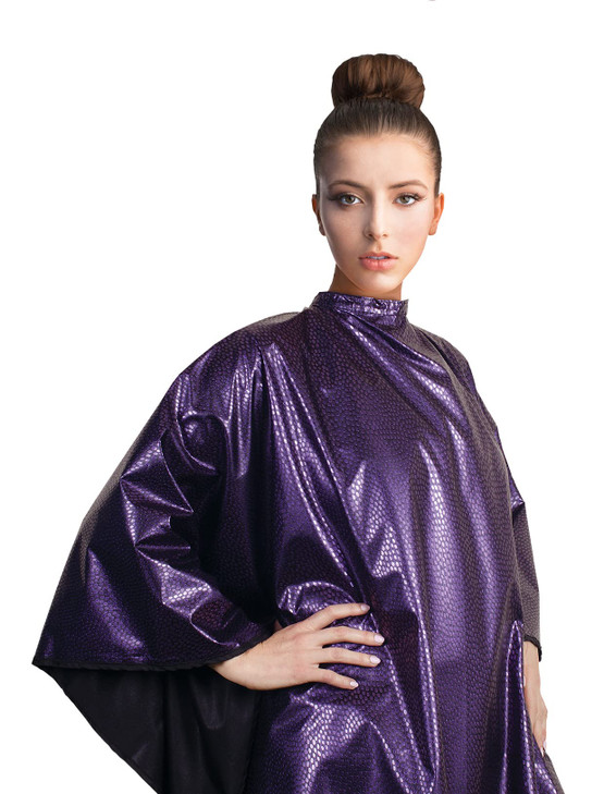 Cricket Encore All Purpose Professional Salon Cape Waterproof Bleach Proof Hair Styling Cape Adjustable Neck Closure Ext