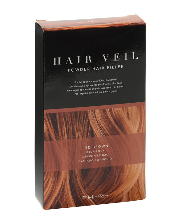 FHI Heat Hair Veil Powder Hair Filler Red Brown