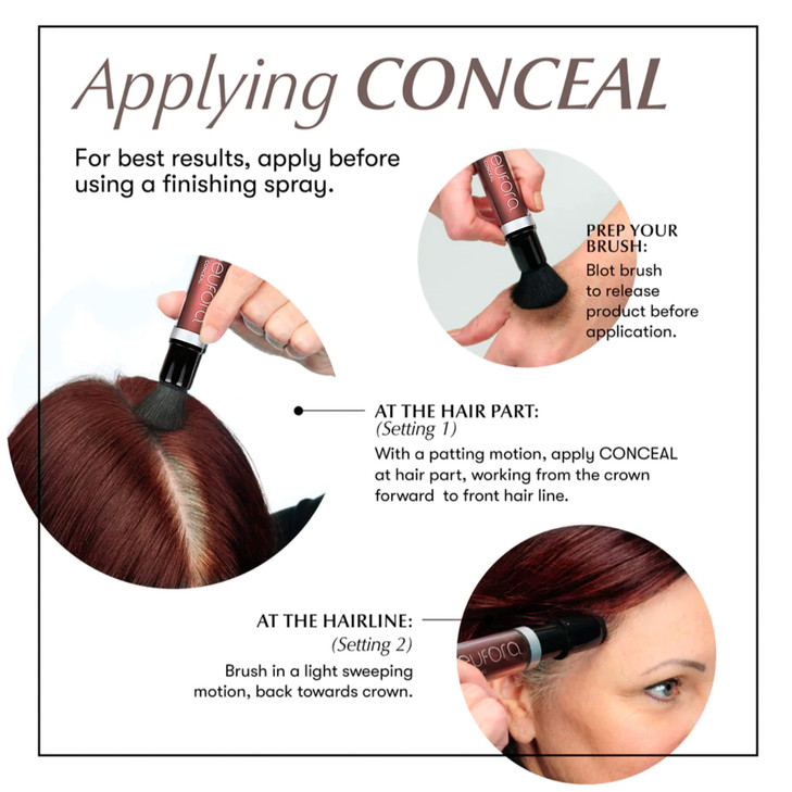 Eufora Conceal Dark Brown Root Touch Up 021 Oz