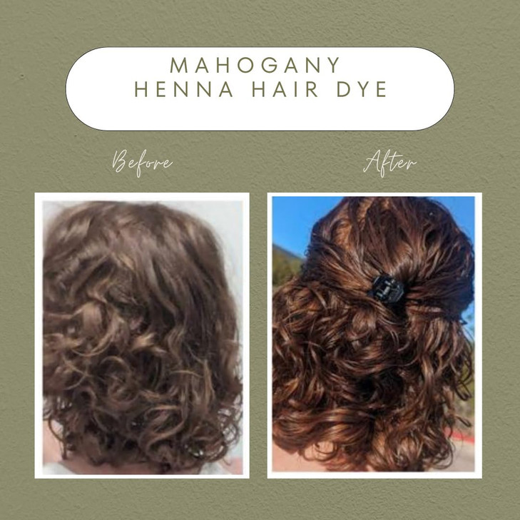 3 Packs Of Mahogany Henna Hair Beard ColorDye 100 Grams Natural Hair Color Plantbased Hair Dye The Henna Guys