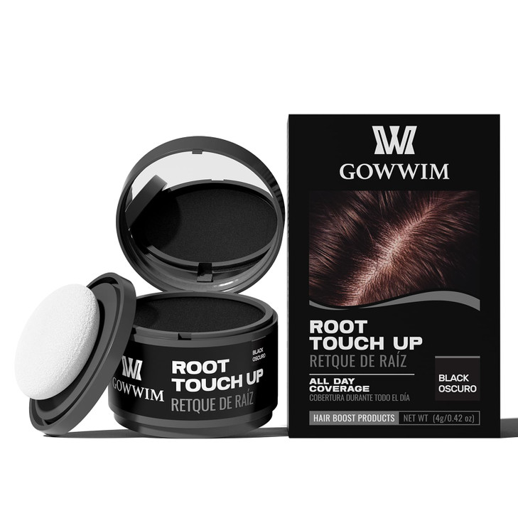 Hairline Powder Black Hair Color Shadow Instantly Cover Gray Hair TouchUp for Thin Hair 4g
