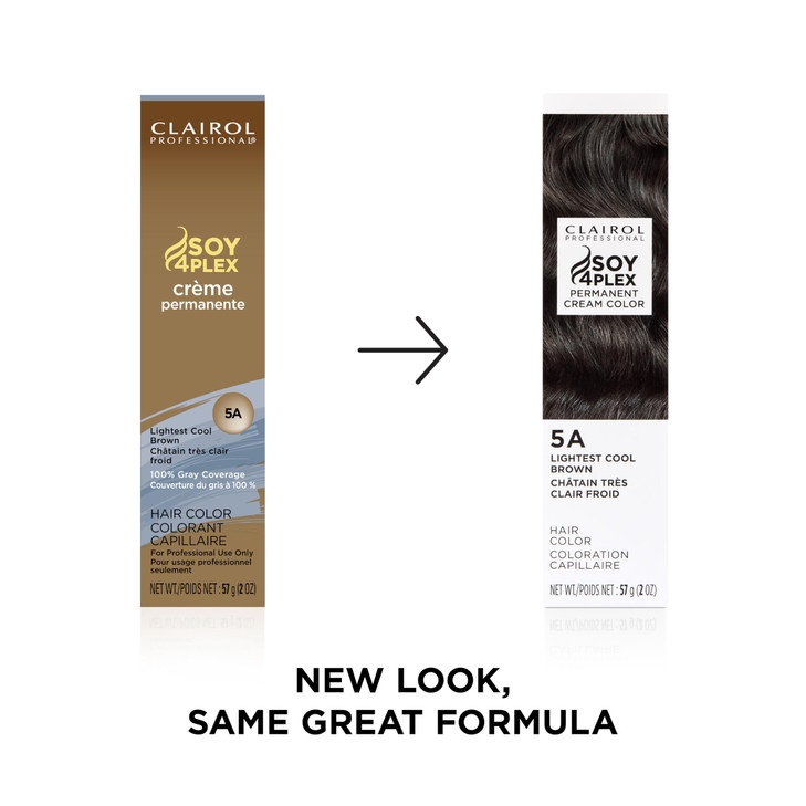 Clairol Professional Crme Permanente 5A Lightest Cool Brown 2 oz Packaging May Vary