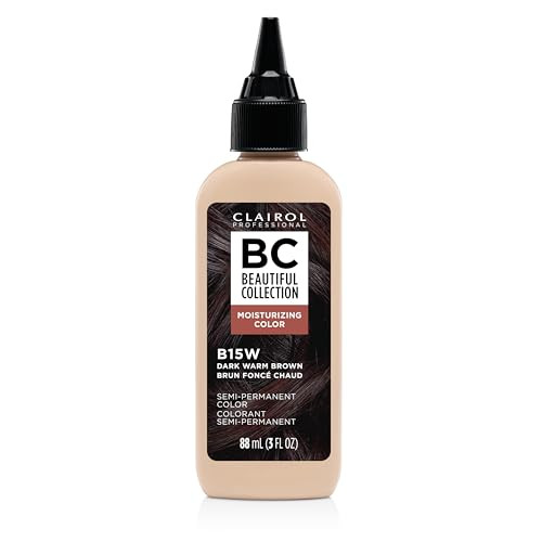 Clairol Professional Beautiful Collection Hair Color 15W Dark Warm Brown 3 oz Packaging May Vary