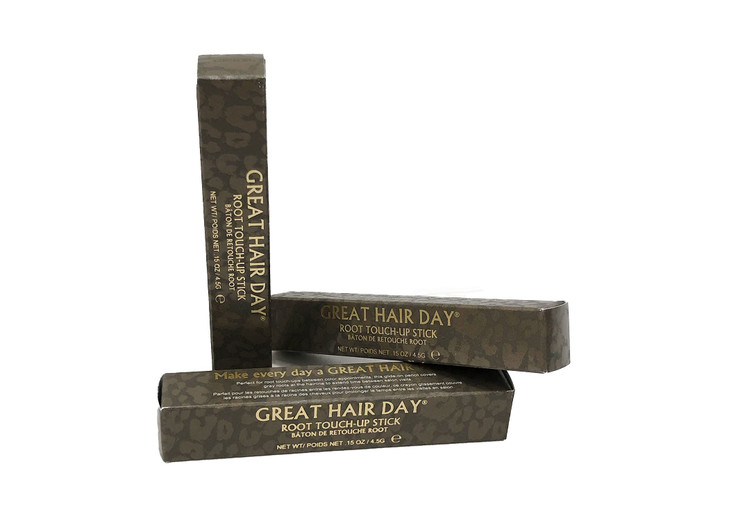 Joan Rivers Great Hair Day Root Touch Up Stick Root Cover Up Gray Hair Coverage and Scalp Concealer for Thinning Hair Br