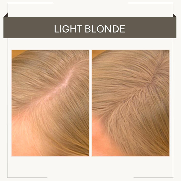 Joan Rivers Great Hair Day Root Touch Up Powder Duo Fillin Powder for Thicker Fuller Looking Hair Light Blonde