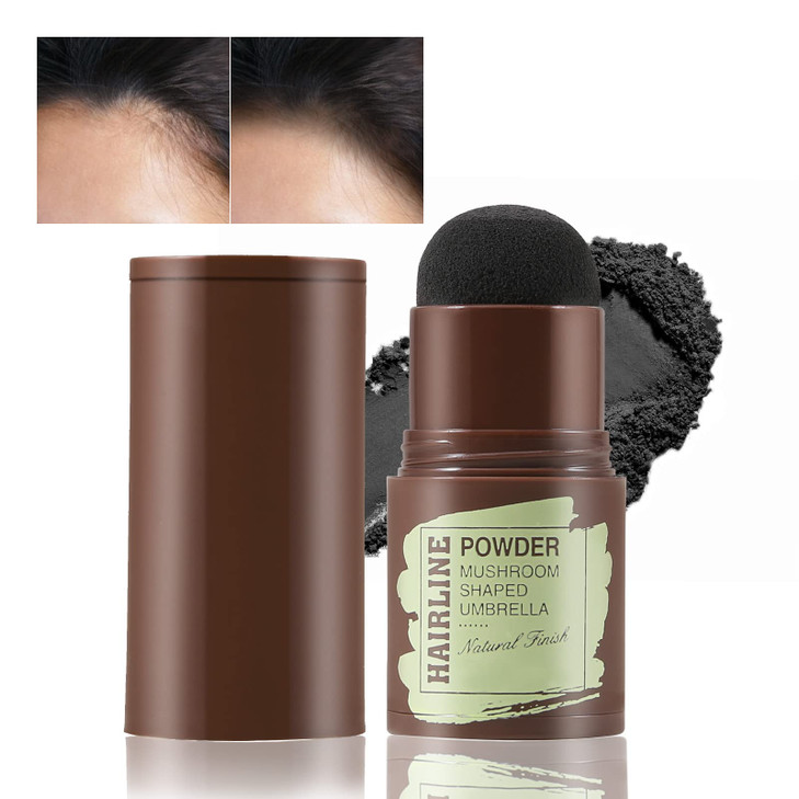 Boobeen Hairline Powder Stick for Thinning Hair TouchUp and Root Concealer for Hair Loss