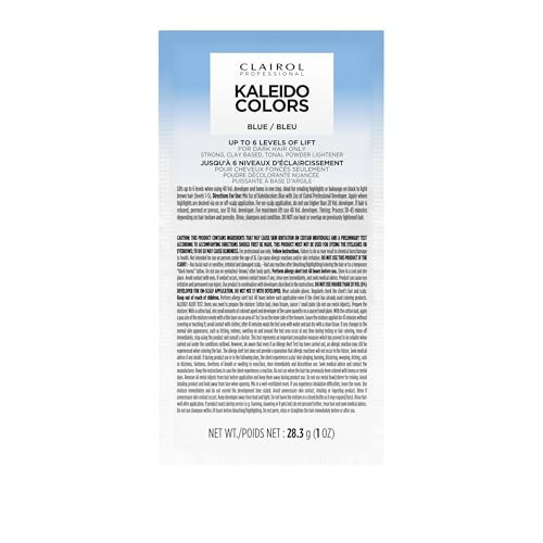 Clairol Professional Kaleidocolors Blue 1 oz Hair Lightener for Dark Hair