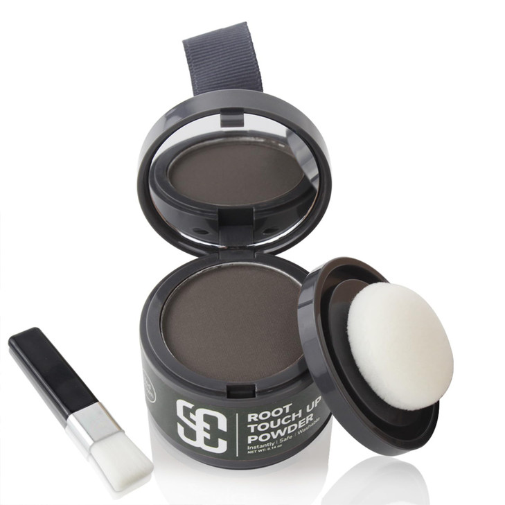 SOVONCARE Instantly Hairline Powder Hairline Shadow Gray Hair Coverage Touch Up Hair Powder for Thinning Hair for Women