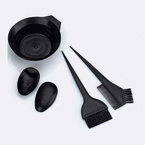 Petiy Beauty Hair Dye Color Brush and Bowl Set Hair Color Brush Mixing Bowl Kit Perfect Tools for Hair Tint Dying Colori