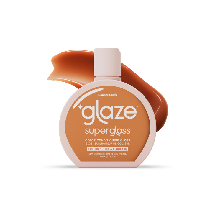 Glaze Supergloss Color Conditioning Gloss With Dispensing Pump Hydrating SemiPermanent Color Hair Gloss Shine Boost Vega
