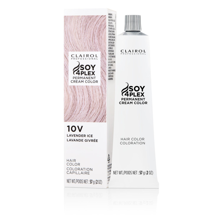 Clairol Professional Crme Permanente 10v Lavender Ice 2 oz Packaging May Vary