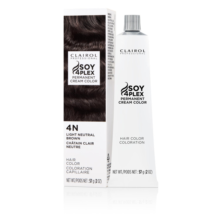 Clairol Professional Crme Permanente 4n Light Neut Brown 2 oz Packaging May Vary