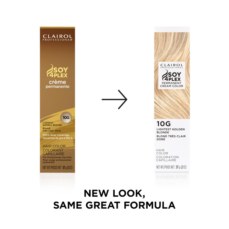 Clairol Professional Crme Permanente 10g Lightest Gold Blond 2 oz Packaging May Vary