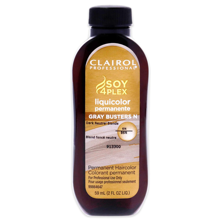 Clairol Professional Permanent Liquicolor 6n Dark Neutral Blonde 2 oz Packaging May Vary