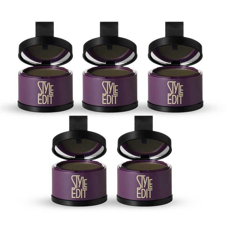 Style Edit Root Touch Up Powder Temporary Hair Color for Gray Roots and Thinning Hair SalonQuality TransferResistant Hai