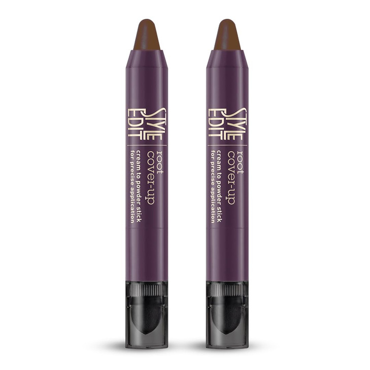 Style Edit Root Touch Up Stick Temporary Hair Color for Gray Roots and Thinning Hair SalonQuality TransferResistant Hair