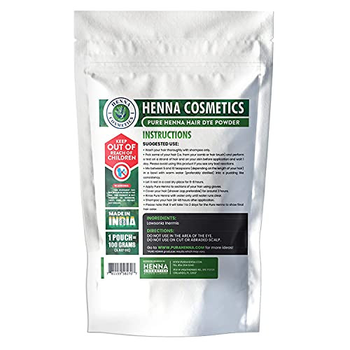 Henna Cosmetics Henna Hair Color Beard Dye for Men Brown Red Henna Powder for Hair Organic Hair Dye without Chemicals 10