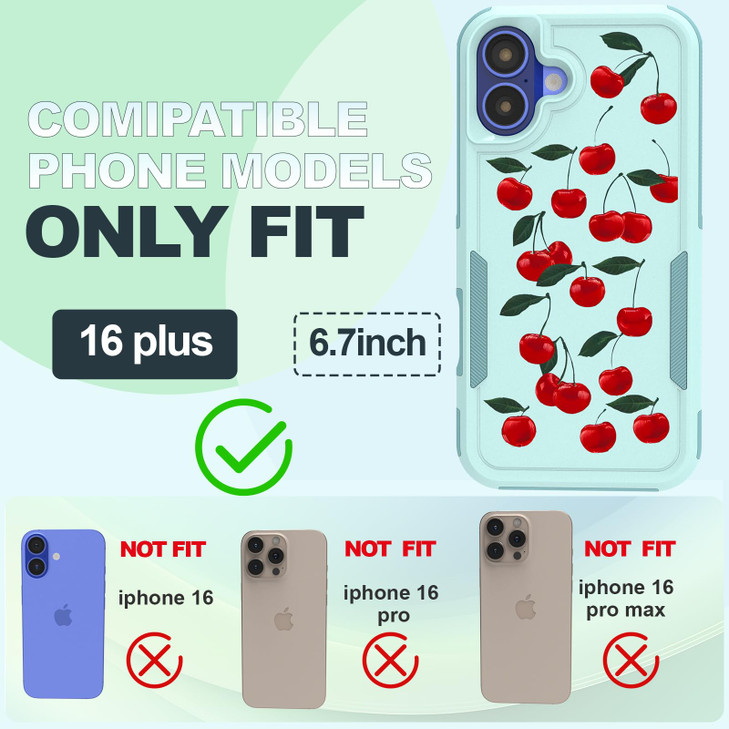 FACASE for iPhone 16 Plus Case 6.7 Inch - for Women Girls Cute Girly Phone Cover Kawaii Astronaut Space Unique Design Pretty Aesthetic Fashion Teens