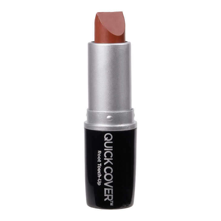 RED by Kiss Quick Cover Root Touch Up Stick WaterResistant Temporary Gray Hair Concealer with Brush for Roots and Beard