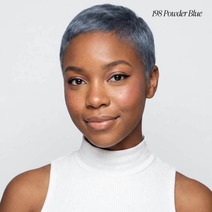 Adore Semi Permanent Hair Color 198 Powder Blue Vegan CrueltyFree Blue Hair Dye No Ammonia No Peroxide No Alcohol 4 Fl O