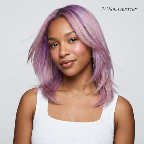 Adore Semi Permanent Hair Color 193 Soft Lavender Vegan CrueltyFree Pink Hair Dye No Ammonia No Peroxide No Alcohol 4 Fl
