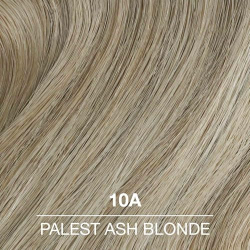 COLORCHARM Permanent Liquid Hair Color for Gray Coverage 10A Palest Ash Blonde 14 Fl Oz